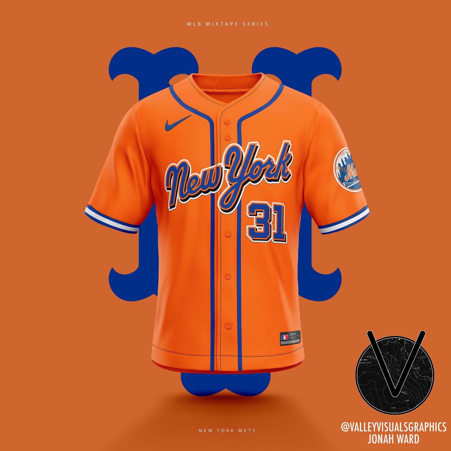 Charlie Boots on X: #Mets fans, one day we will see a #CityConnect jersey  come into our lives. Which one of these artist concepts do you like best?  #LGM  / X