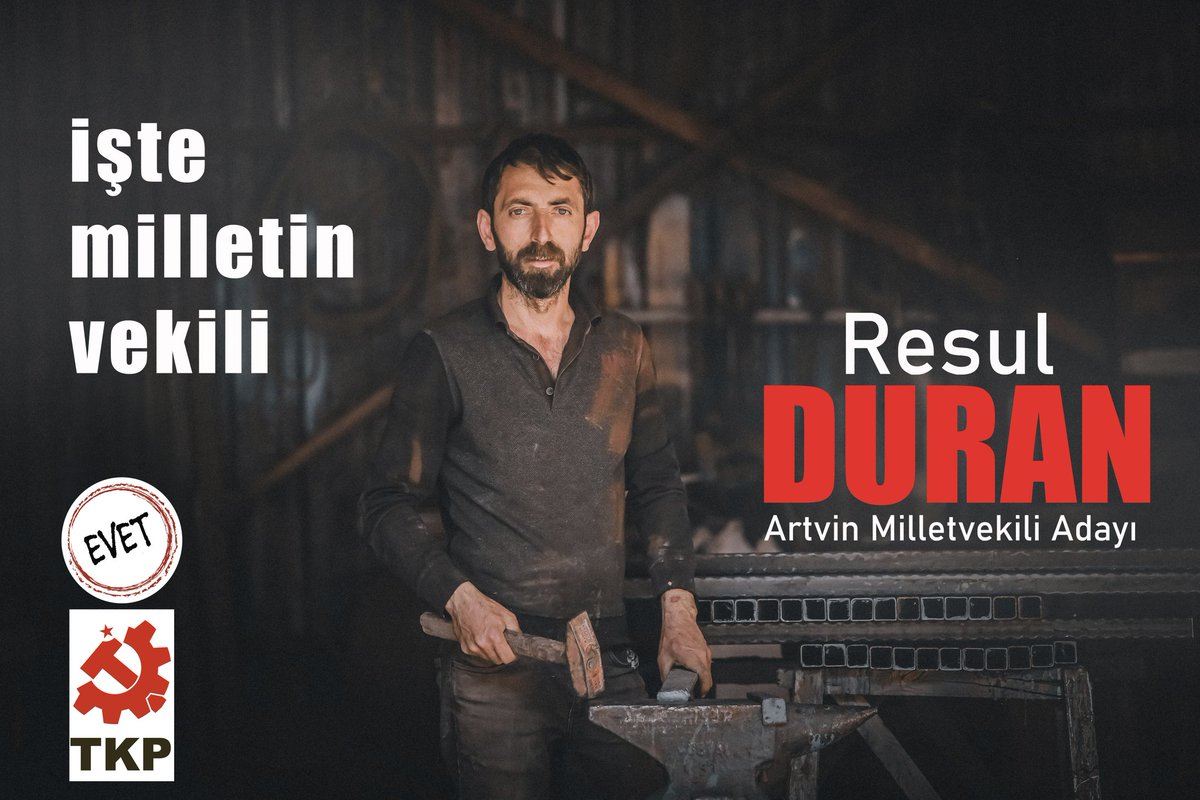 semrayvz84's tweet photo. Dağlarda, sokakta, fabrikada, tarlada
Halkız biz
#OylarTKPye 
#1oyErdoğanGitsinDiye1oyTKPye 
#TKPGelirHerŞeyDeğişir 
@tkpninsesi 
@Resulduran_08 https://t.co/usZyuiRn0m