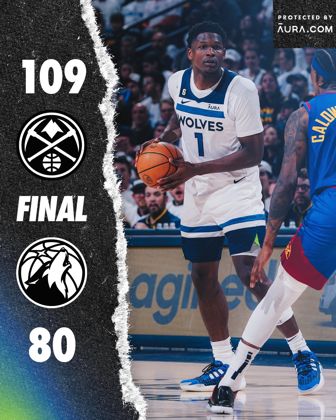 Timberwolves at Nuggets / Twitter