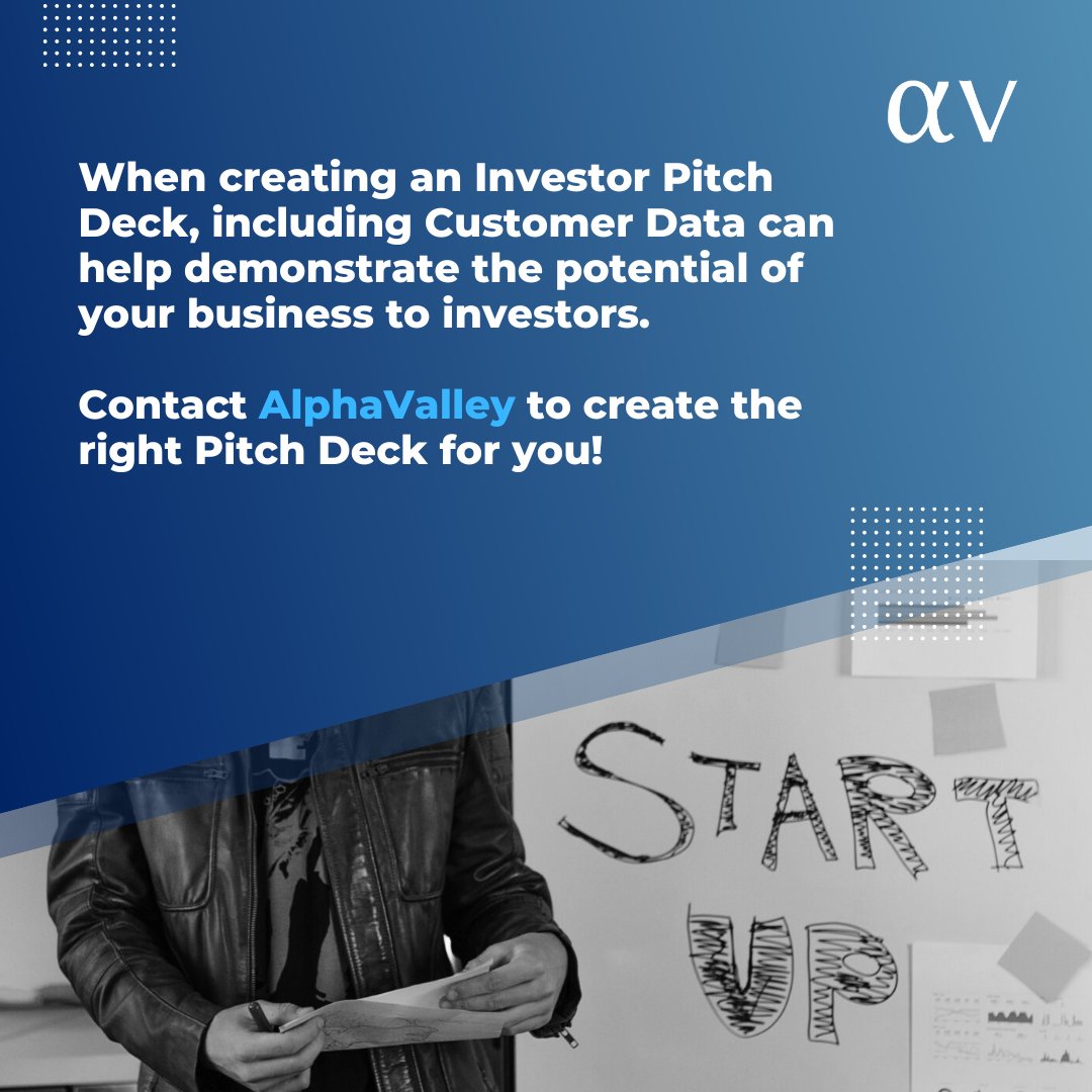 alphavalleyco's tweet photo. Take your Pitch Deck to the next level with us - https://t.co/bxux9yOSnn

#pitchdeck #investorpitchdeck #ppt #startups #funding #funds #entrepreneurship #founder #growing https://t.co/6MYQDHDu90
