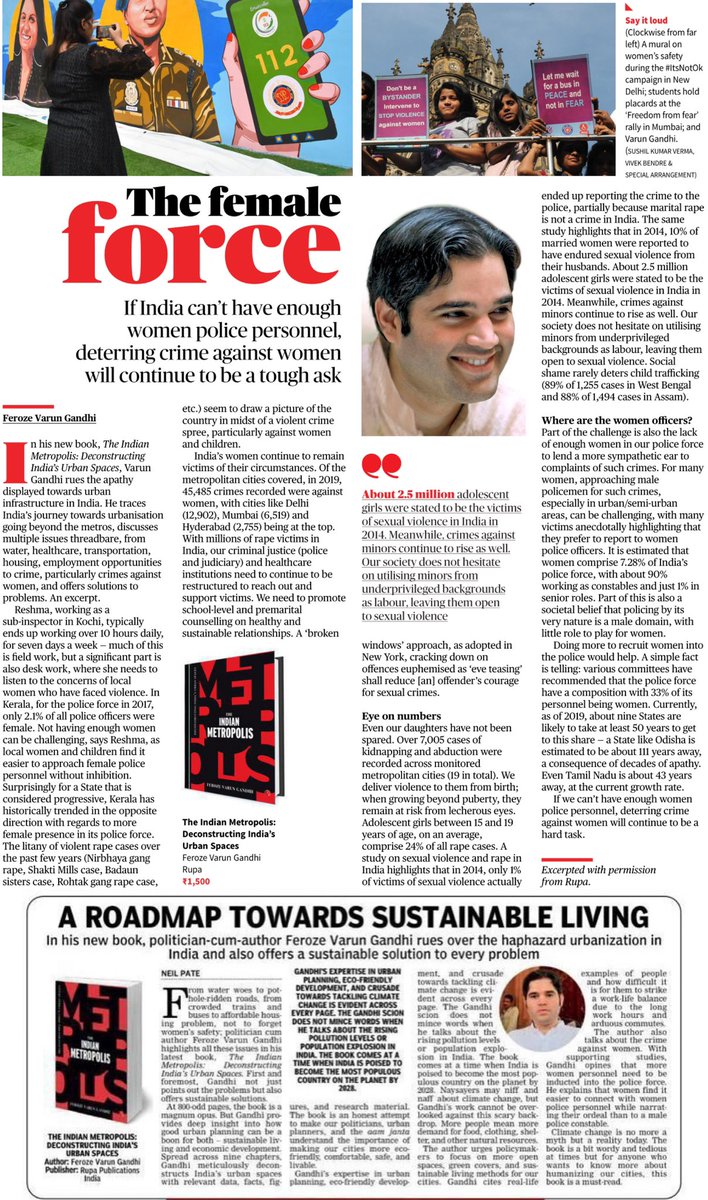 Truly grateful for all the expert reviews of The Indian Metropolis. It was written to trigger a conversation on our urbanisation model &amp; it’s heartening to see that we share this urgency for change.
Your generosity &amp; informed critical insights will take this conversation forward.