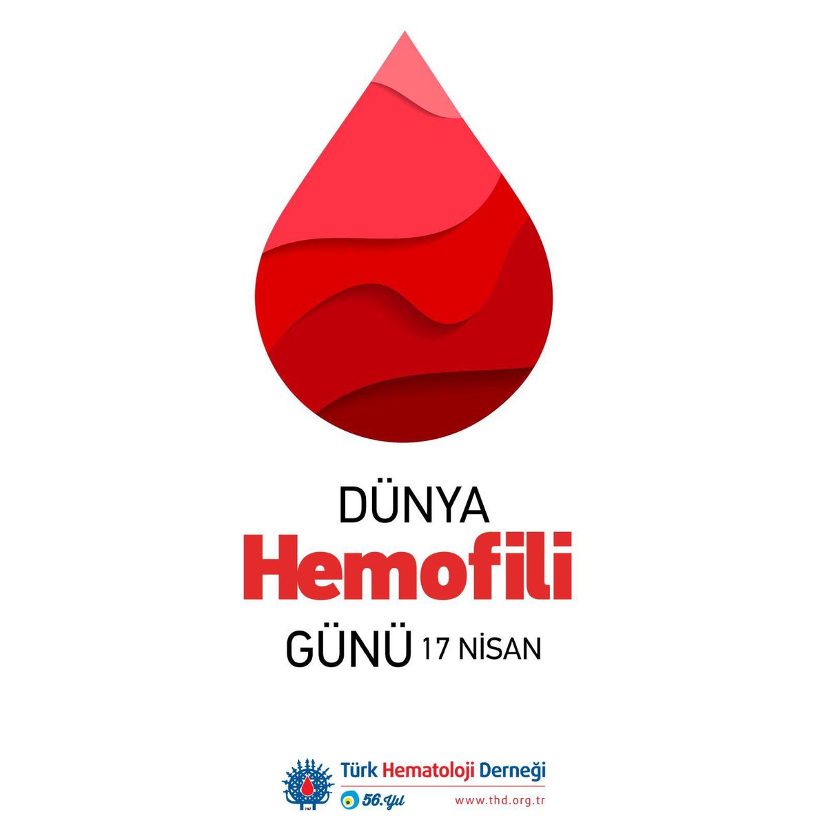 Bugün 17 Nisan “Dünya Hemofili Günü” #dünyahemofiligünü 🩸