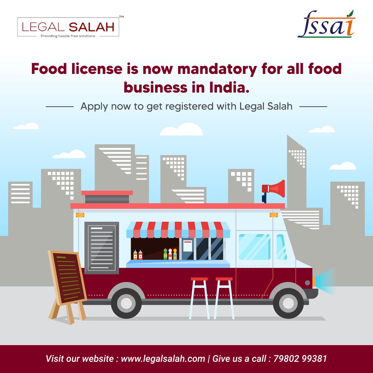 LegalSalahGL's tweet photo. Ready to take your food business to the next level? Get your FSSAI registration done with ease and ensure compliance with food safety standards. Let's make your business thrive! 

#FSSAIRegistration #FoodSafety #BusinessGrowth #Compliance https://t.co/dot8QKFXUf