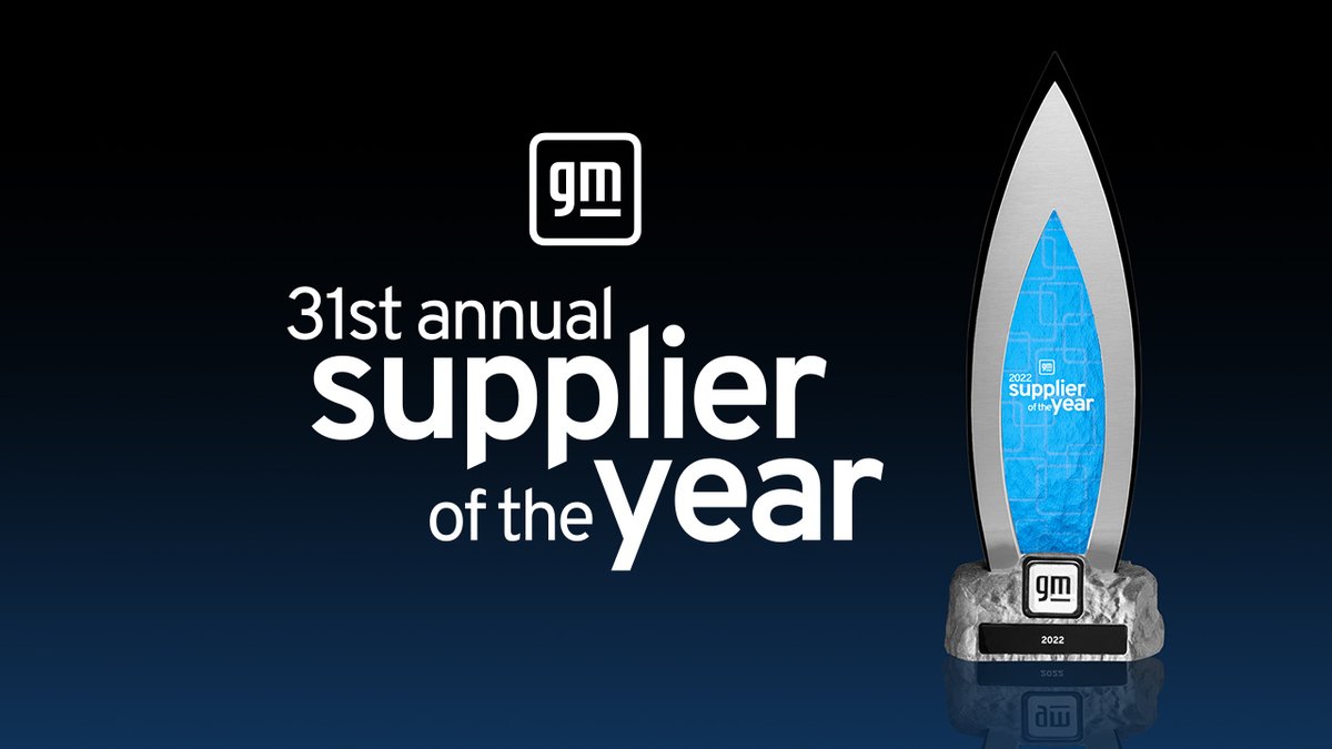 We're honored that <a href="/GM/">General Motors</a> has recognized us as a #SupplierOfTheYear for the sixth time. Thank you to all our colleagues who helped exceed requirements and deliver innovative technologies. 🙏 
sie.ag/3UNzb3e