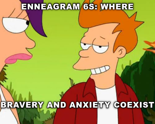 enneagram6w5's tweet photo. Anxiety may be a part of life, but bravery is the superpower to overcome it! 🦸♂️ #Enneagram6 #BraveryNotAnxiety #6w5 #anxiety #anxious #brave #bravery #enneagram #enneagram6w5 #type6 https://t.co/aZjl2hKXE5