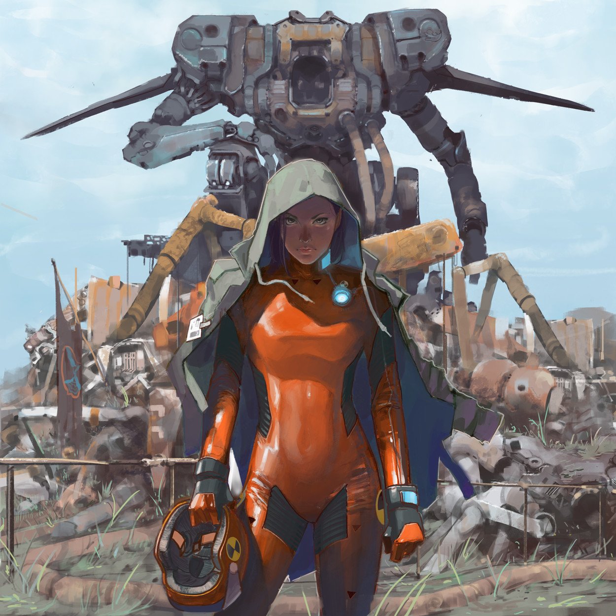Пилот Sci Fi Art