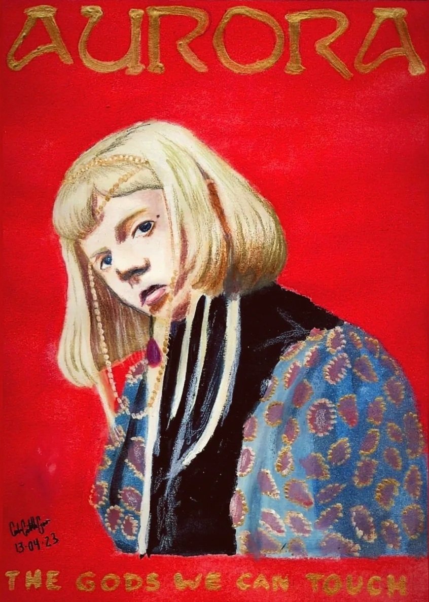 Carlos21035's tweet photo. "THE GODS WE CAN TOUCH"
@AURORAmusic
#Aurora #auroraaksnes #runaway #existforlove #cureforme #thegodswecantouch #EverythingMatters #allmydemonsgreetingmeasafriend #infectionsofadifferentkind #Warriors #pop #love #music #singer #drawing #art #artist https://t.co/hOETOkese7