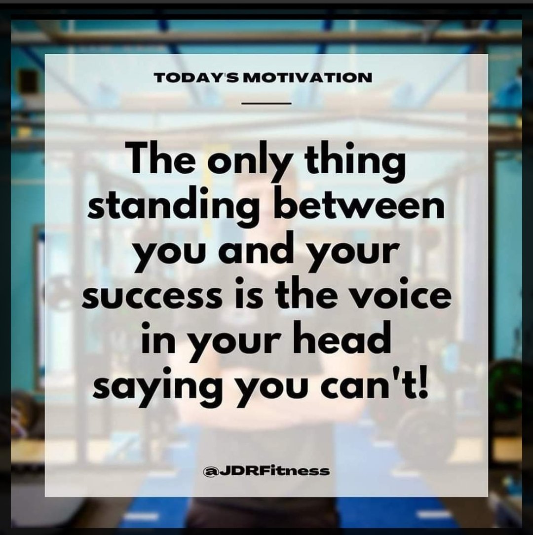 MenInNeed1's tweet photo. Morning legends.
#happymondayeveryone
How many times is this statement true. You want to go for something, but this voice tells you you're not good enough?
Don't listen to the voice in your head. Reach for your goals.
#success #reachforyourgoals https://t.co/2tnTleXCTD