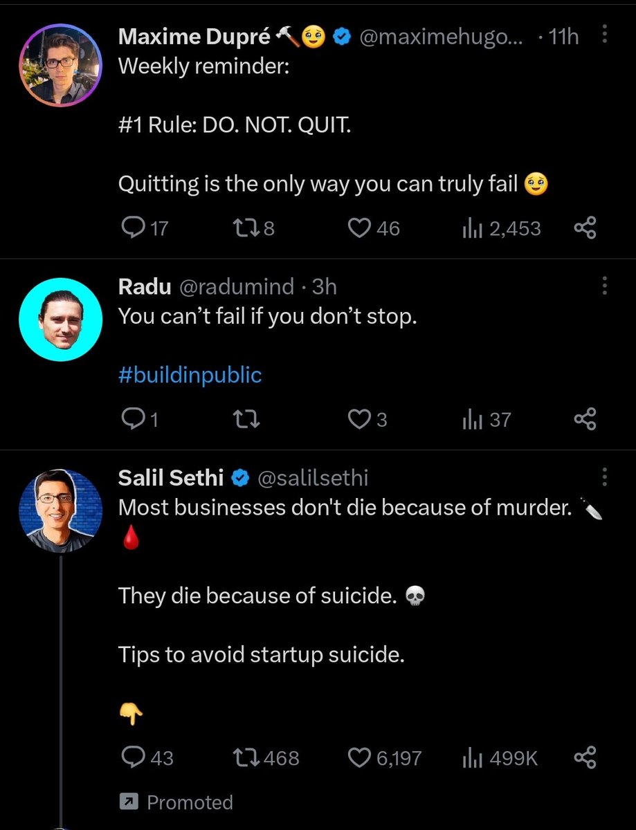 ScrapingRocks's tweet image. I know it&apos;s hard to come up with tweets but I refuse to post for the sake of engagement.