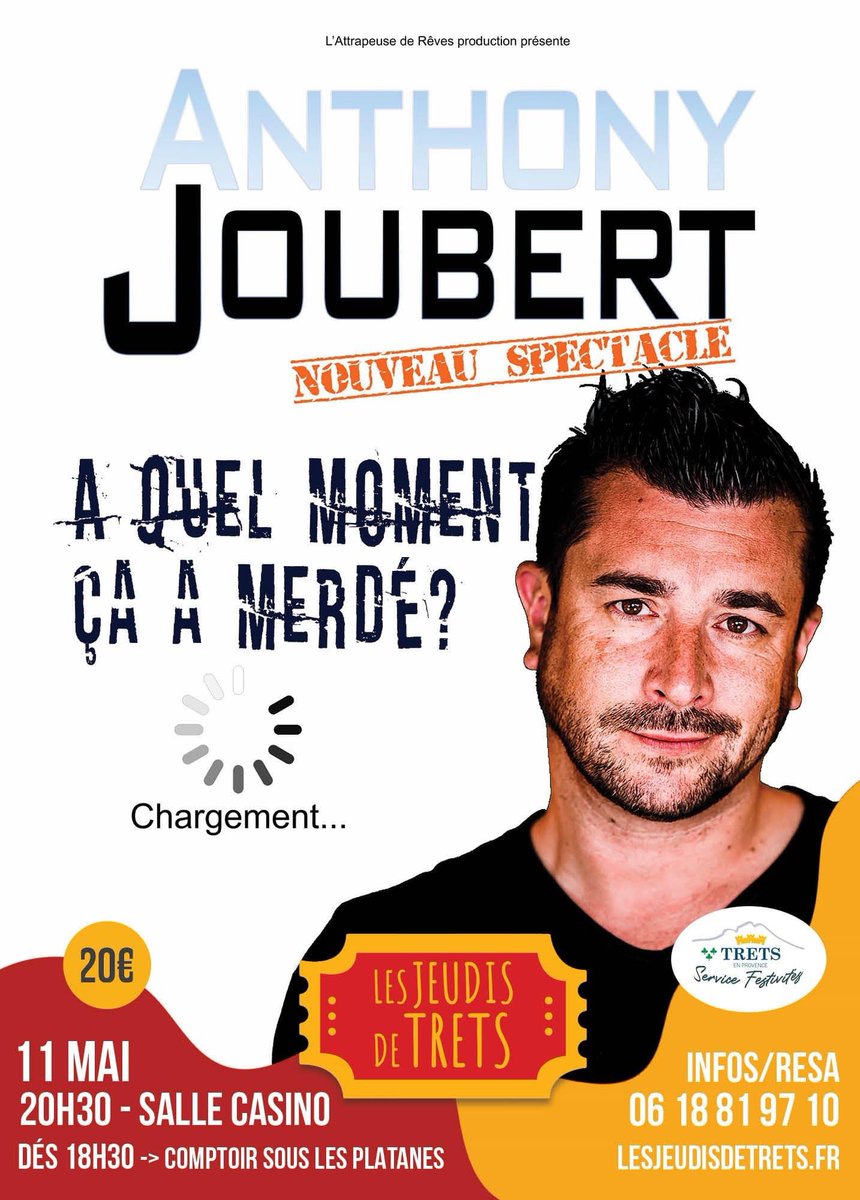 ericfanino's tweet photo. Rendez vous avec Anthony Joubert à Trets le 11 mai !!!!! https://t.co/B9RjKkhTcM