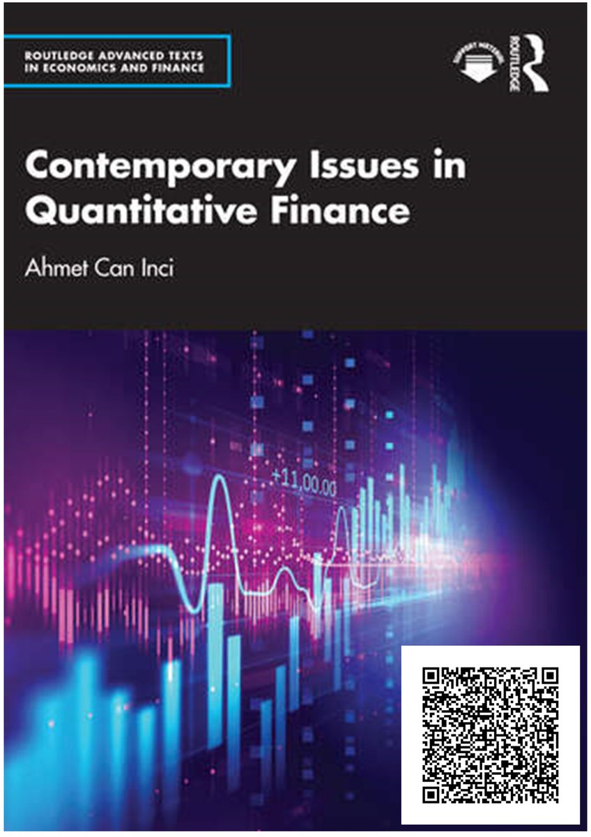 Proudly presenting my book  'Contemporary Issues in Quantitative Finance' published by Routledge.  Encouragement and teachings of my professors, enthusiasm of my students
(QR code for more information)
<a href="/BryantUniv/">Bryant University</a> <a href="/BryantCOB/">Bryant Univ. COB</a>
