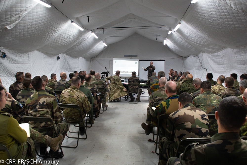 1FRCorps's tweet photo. #ORION23 : last phase started

🪖 The Rapid Reaction Corps - France (@RRCFrance) is now deployed in Aube to take part in the last phase of #ORION23 exercise.

The soldiers are in place 🫡 and the equipment is ready 💻

Large scale operation can begin. https://t.co/Bl5ZUwEqVq