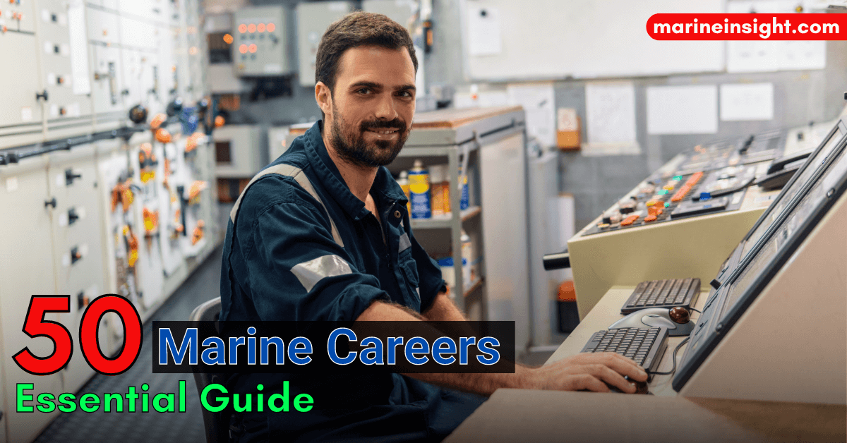 MarineInsight's tweet image. 50 Marine Careers Essential Guide 
...Check Out this article 👉buff.ly/2OPLhbF 
#MarineCareer #EssentialGuide #Shipping #Maritime #MarineInsight #Merchantnavy #Merchantmarine #MerchantnavyShips