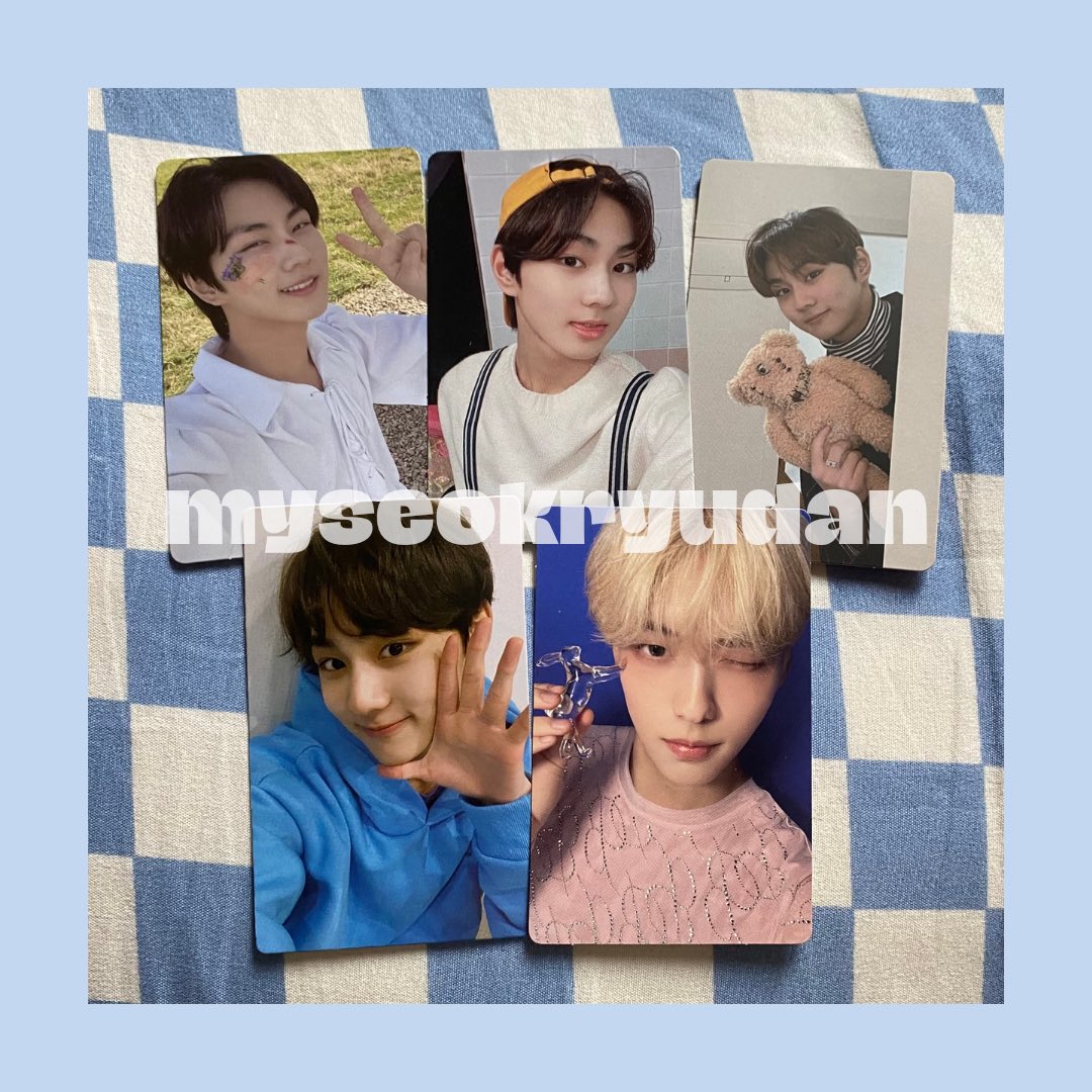 myseokryudan's tweet photo. 🩵 WW GIVEAWAY for seok matthew final voting 🩵
giving away enhypen jungwon + txt soobin pcs, rules in the pic
please help to rt and spread~ https://t.co/08ryyMkk4S