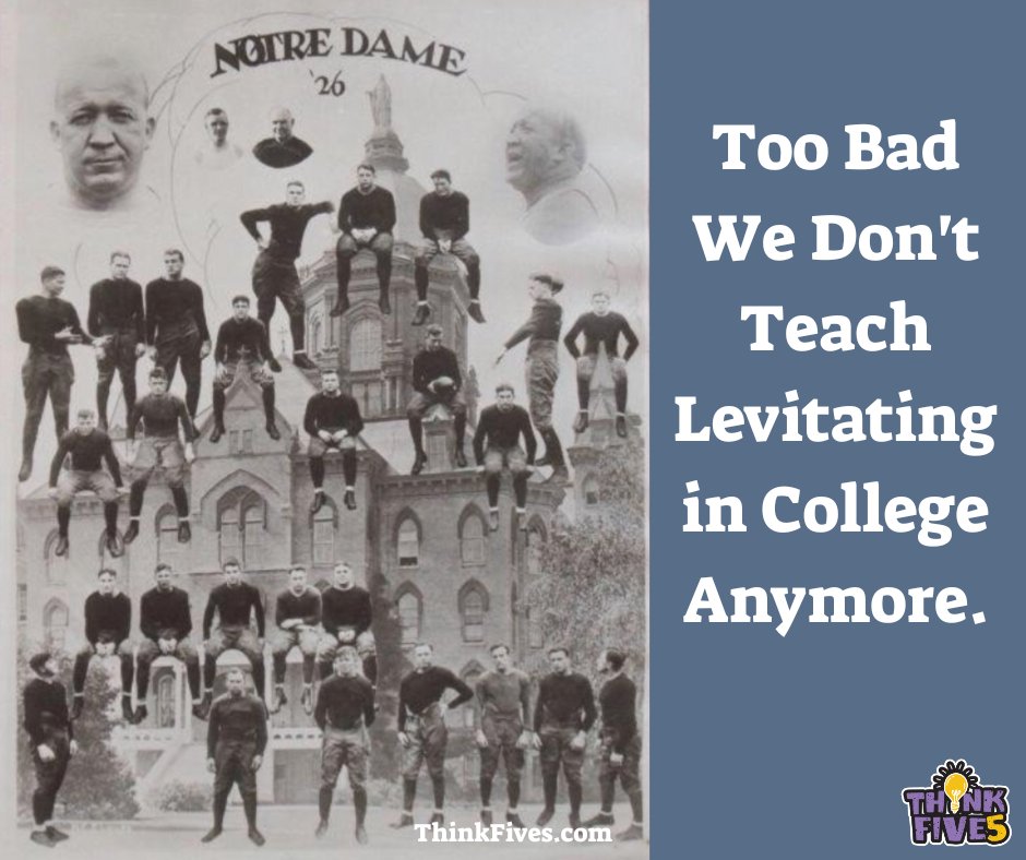 ThinkFives's tweet image. Do you teach about levitating? LOL. We should go back to those days! 

Follow @ThinkFives for more #BrainCandy and other #teachercontent!  #teachertwitter