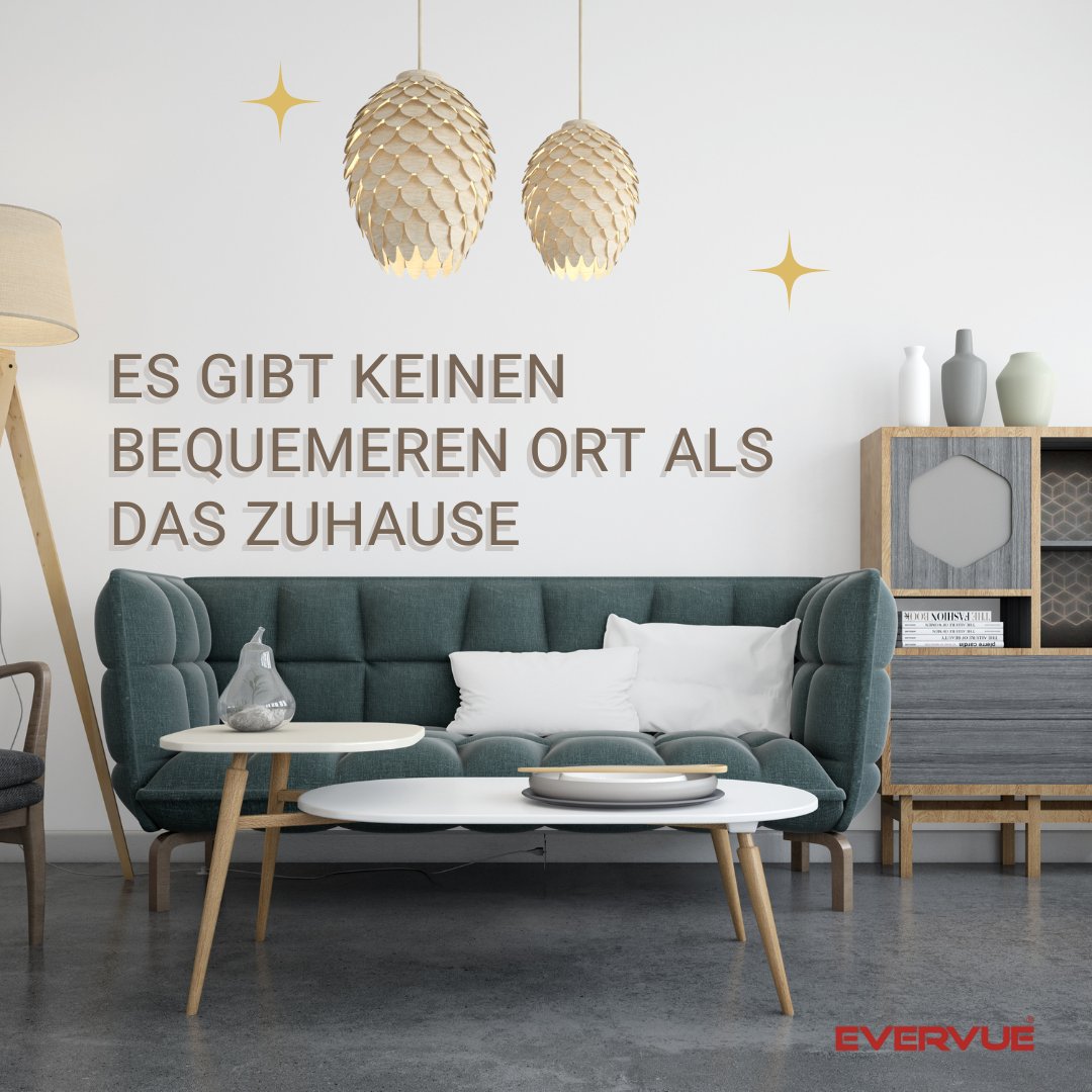 Zu Hause ist der bequemste Ort. Es ist der Ort, an dem wir uns sicher, geborgen und ganz wir selbst fühlen. Es ist der Ort, an dem wir uns entspannen und erholen können, umgeben von den Menschen und Dingen, die wir lieben.