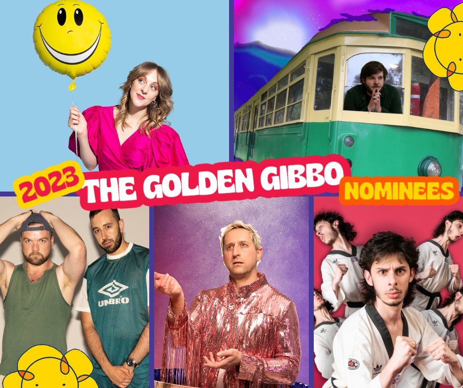 micomfestival's tweet photo. We are delighted to announce the nominees for this year's Golden Gibbo award are...

- @gilliancosgriff 
- Liam Sparrow-Gange
- @woahalyssa_ 
- @andyballoch 
- @ConCoutis 

#MICF https://t.co/gS6CsO7rGl