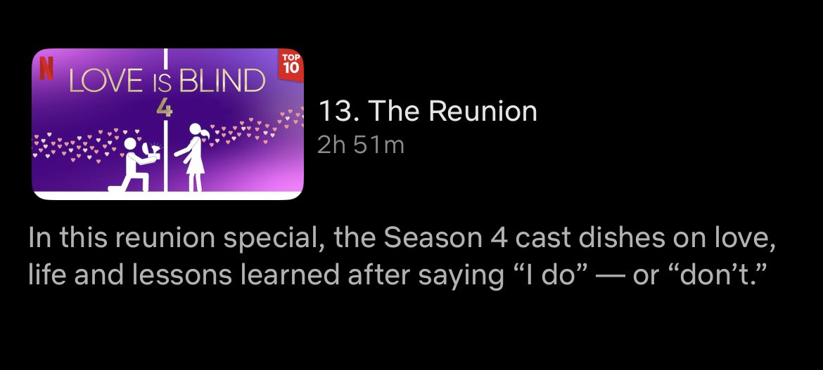 BrazilianYasmin's tweet photo. @netflix We better get the full 2 hours 51 mins showing up currently listed on the app https://t.co/Ohv9bNzNuG