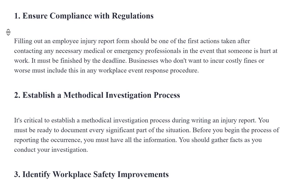 brando14135057's tweet image. share.tracup.com/B672530F43-7-R…
😃Prioritize workplace safety and streamline your reporting process with the Tracup Employee Injury Report Template today. 
#workplacesafety #injuryreporting #investigationprocess #BuiltbyNewport #employeeinjuries #standardizedtemplate