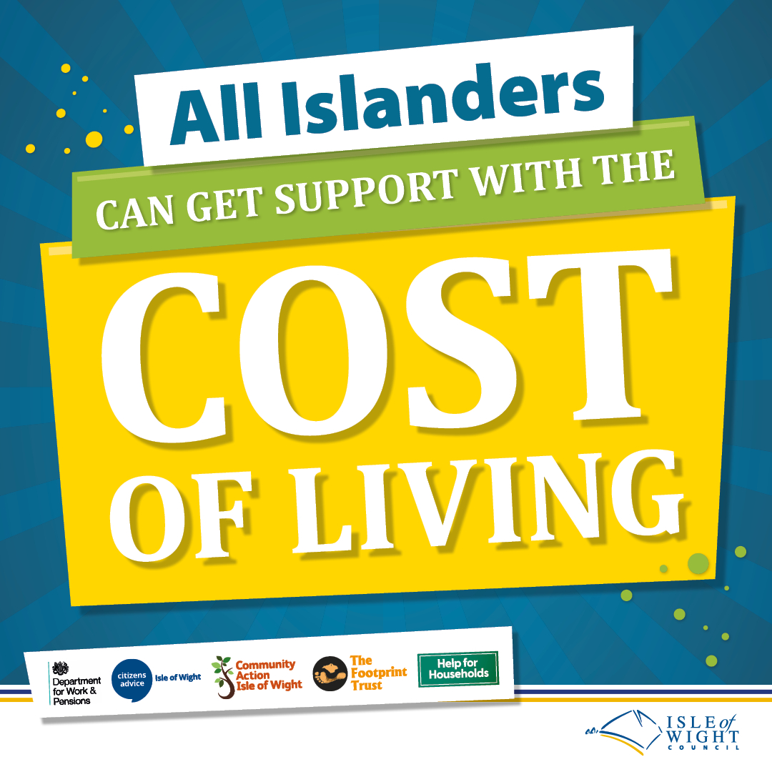 IOW Council Official (@iwight) on Twitter photo Get help with the cost of living
✔️orlo.uk/dDUaK Call 01983 823134
✔️ <a href="/IWCAB/">CitizensAdviceIOW</a> 0800 144 88 48 or enquiries@iwcab.org.uk
✔️ <a href="/footprinttrust/">Footprint Trust charity</a> for free advice 01983 822282
✔️Connect4communities: orlo.uk/P8kVX
✔️ <a href="/GOVUK/">GOV.UK</a> orlo.uk/pZquS
#IsleOfWight Get help with the cost of living
✔️orlo.uk/dDUaK Call 01983 823134
✔️ <a href="/IWCAB/">CitizensAdviceIOW</a> 0800 144 88 48 or enquiries@iwcab.org.uk
✔️ <a href="/footprinttrust/">Footprint Trust charity</a> for free advice 01983 822282
✔️Connect4communities: orlo.uk/P8kVX
✔️ <a href="/GOVUK/">GOV.UK</a> orlo.uk/pZquS
#IsleOfWight