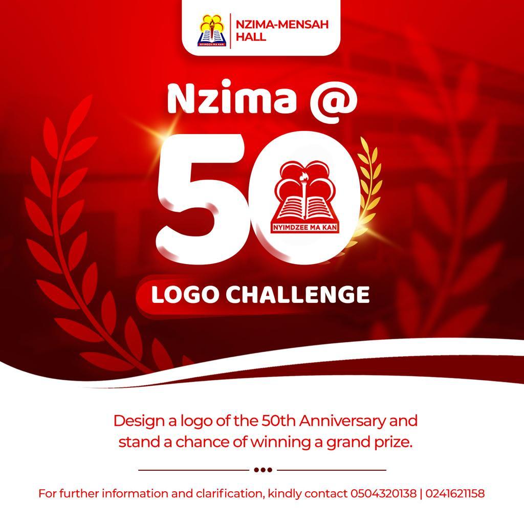 ‼️‼️‼️The Challenge is here ! 
A test for the Ultimate designer and his Ultimate logo‼️‼️‼️

#50thIsComing❤️🎉‼️

All artworks can be forwarded to ;

0241621158
0504320128 

Contact for all clarification and info ‼️🪧