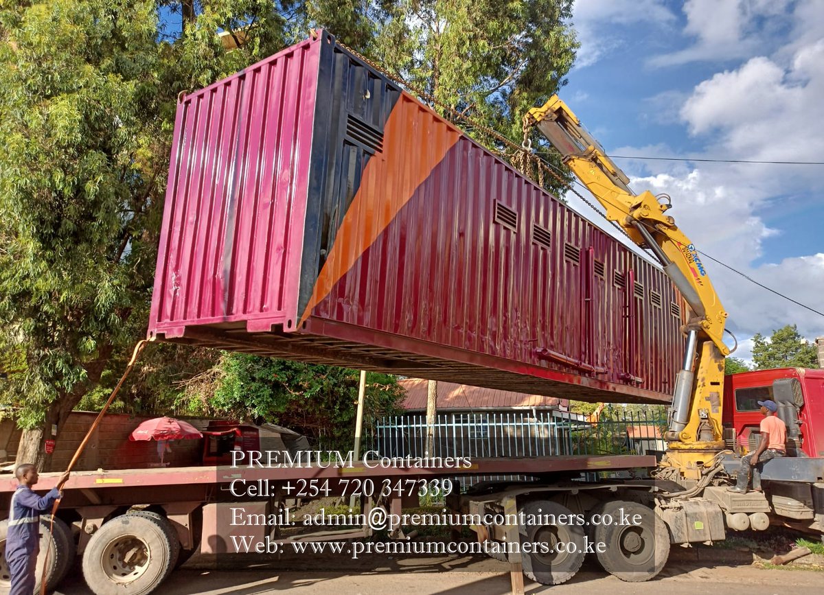 Premium2008's tweet photo. Container #gatehouse &amp; #securityoffice ready for use in just two weeks. 
This was delivered during the weekend; 
With https://t.co/bdTNQurK7m
YouTube https://t.co/6Lf8UFazHG
Sakaja #BostonMarathon Sonko Kakamega Unga Nakuru Luo Nyanza https://t.co/5Y0vO4SqfQ