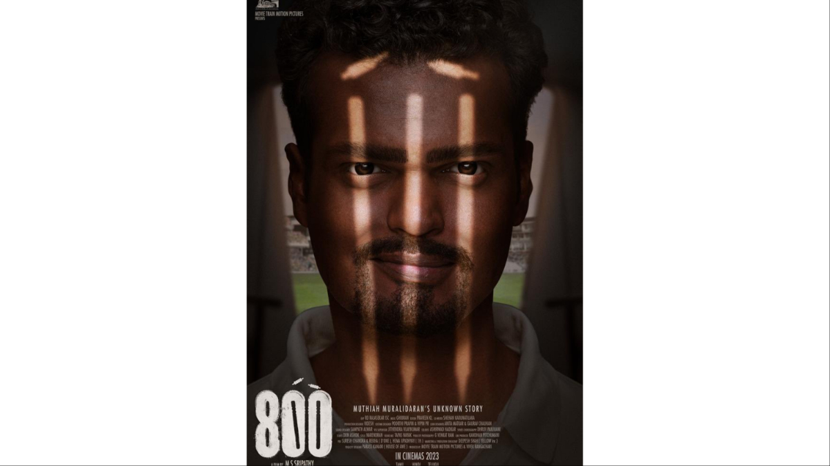 TheDailyJagran's tweet photo. #800FirstLook:
On #MuthiahMuralidaran's 51st birthday, makers of his biopic share first look from the film
Take a look:
https://t.co/oiFeNPVe8t https://t.co/UgowvDE0wm