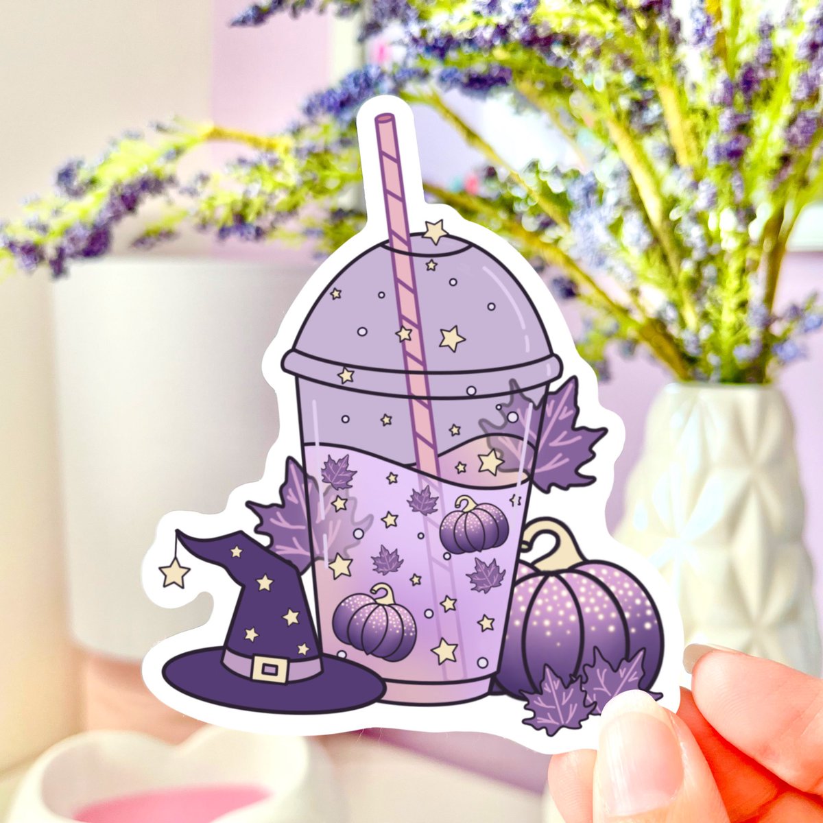 Witches Brew Vinyl Sticker 💜💜💜 #earlybiz #halloween #pumpkinspicelatte #coffee #stickers #handmade #etsyuk #etsyshop #giftideas #shopsmalluk #shopindie etsy.me/41CzFLL