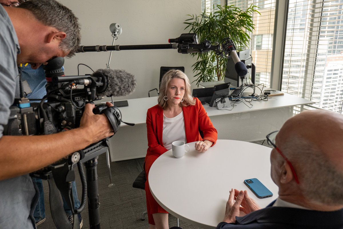 Behind the scenes of myself on <a href="/4corners/">Four Corners</a> on how Australia is fighting back against cyber-criminals. You can watch it tonight on ABC from 8:30pm.