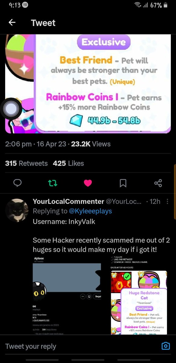 marth980254's tweet photo. @Kyleeeplays Done username: Marthstar12_13 https://t.co/ELaHD2oxaU