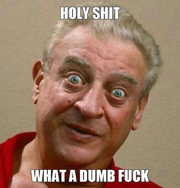 Pat__Underhill's tweet photo. @KevinDM2288 @FoxNews Your guy’s going to jail stupid but durr fjb

Dickhead https://t.co/QKOtZqZMnJ