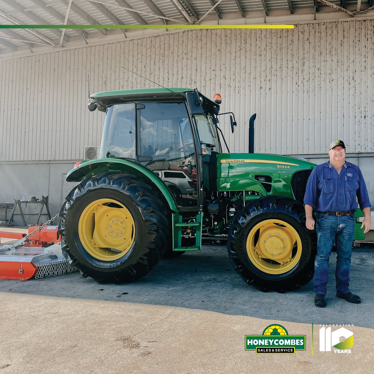 Honeycombes1's tweet image. Delivering happiness, one smile at a time! 🚚😄 Steven Seri from our Ingham branch has been on a roll this month creating smiles all around! We're so grateful to all of our customers who choose Honeycombes as their go-to supplier.

#MakeItEasy #HSS #JohnDeere #Smile #OnARoll