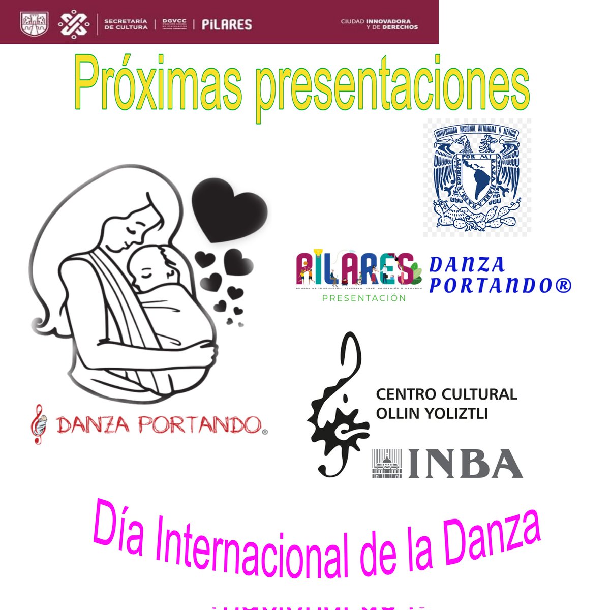 danzaportando's tweet photo. Solicitamos bailarina embarazada 🤰 para próximas presentaciones contacto 553268 2917 ensayos inician el martes en @Comunidadnueva1 https://t.co/Z2MdRKj2V0