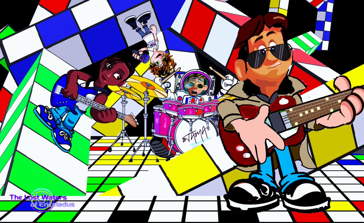 MagicalMusicMan's tweet photo. Woke at 3am I had this idea for #Themagicalmusicman #tinyphil after playing with #levelminions yesterday
May use this concept for another #PhilGoulds songs
#music #art #runninginthefamily #level42
#Boon #dianawinter #yolandacharles
@bongosaloon @IamDianaWinter @YoBassCharles https://t.co/QZajHOotX4