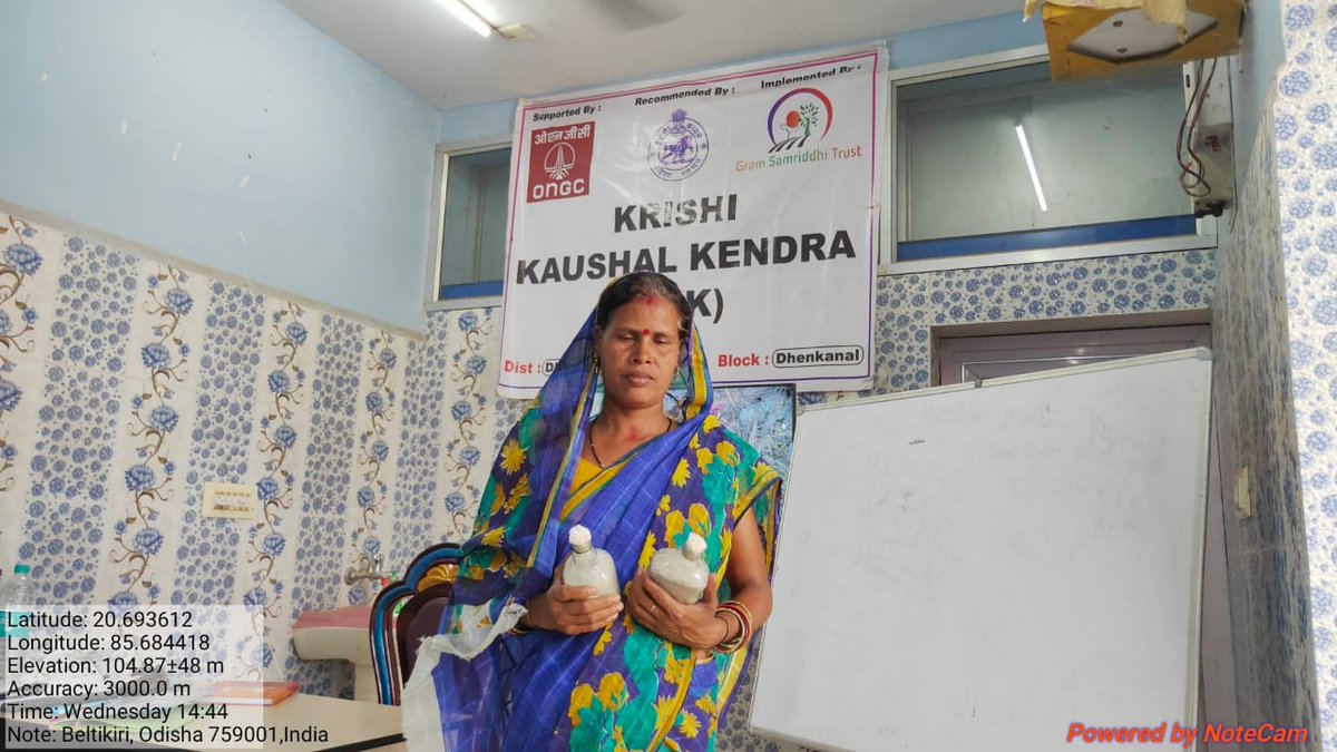 GramSamriddhi's tweet photo. #MushroomSpawn distributed among 45No of #Skilled beneficiaries to ensure their #livelihood & #Nutrition under #KrishiKaushalKendra initiative of @GramSamriddhi at #Dhenkanal District of #Odisha with support of @ONGC_ @ONGC_SBA @districtadmndkl @kvkdhenkanal @krushibibhag @apovl https://t.co/CEBgA7VkKI