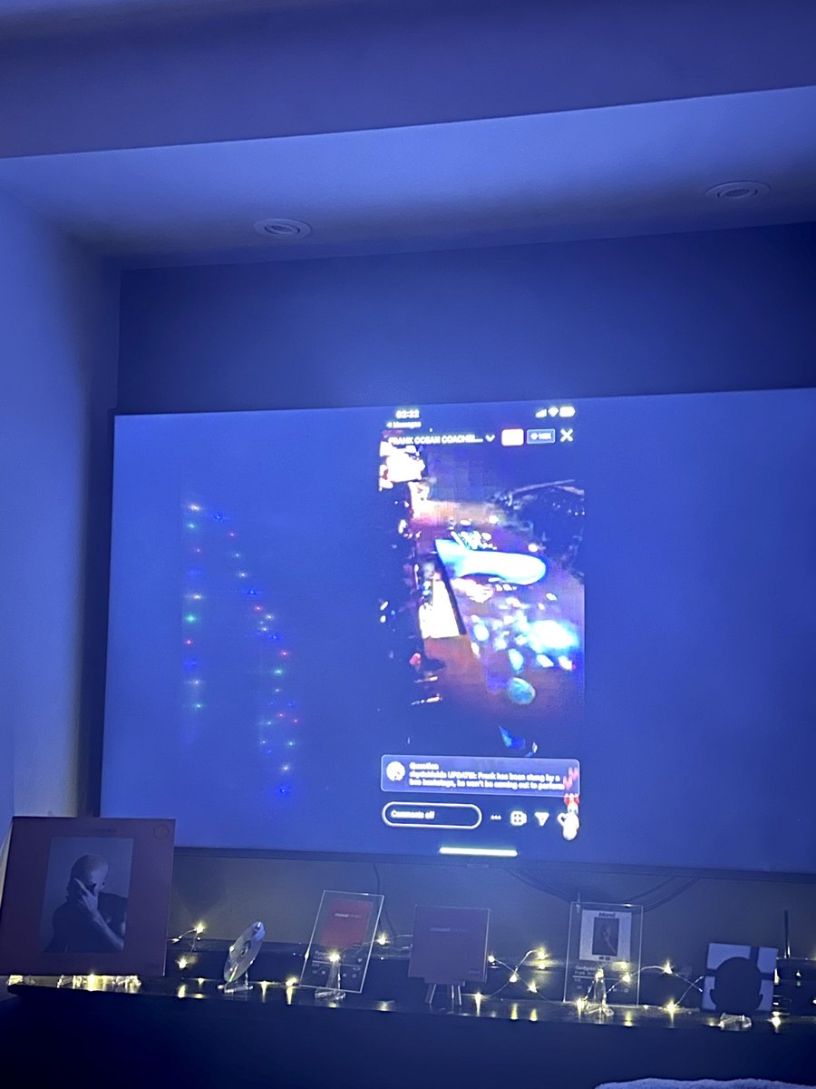 TandonRebecca's tweet photo. really doing with what we got here and watching Franks livestream through the LOYAL ppl going on live at Coachella 🥲🤞🏽 https://t.co/Jo8wlK3RfS