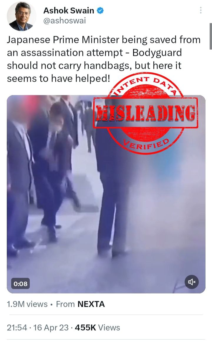 DIntent Data on Twitter "622 ANALYSIS Misleading FACTJapan's prime