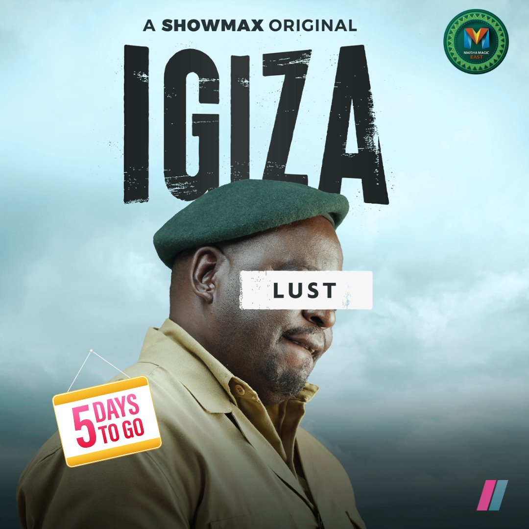 MaishaMagicEast's tweet photo. 5 DAYS TO GO! 🔥🔥
Countdown to #Igiza imeanza! Tune in to Maisha Magic East hii Sato at 8 pm. Usimiss.
https://t.co/KktwqO9atE https://t.co/4TfCgjuFzw