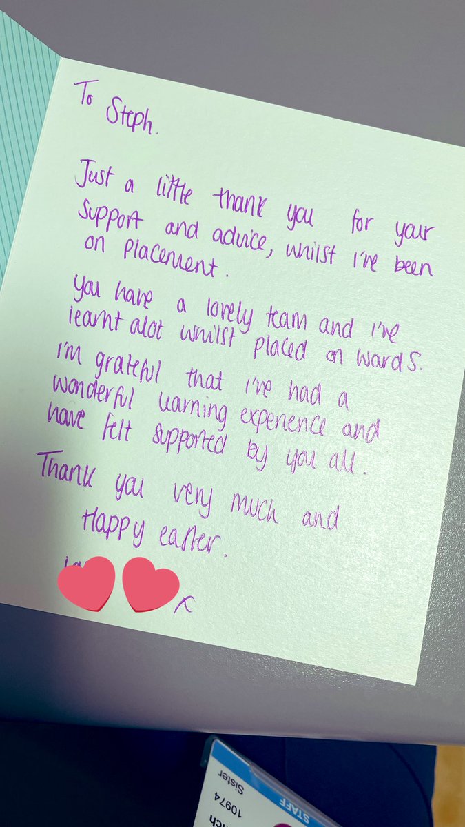 steph_finch30's tweet photo. 💙Supporting staff and students is such an important part of my role💙I never expect to receive cards or gifts for what I feel is doing my job,but it is so lovely when I do💙It reminds me why I love my job,and that my role makes a difference💙 #supportivemanagement #ourworkforce https://t.co/179LQIIHii