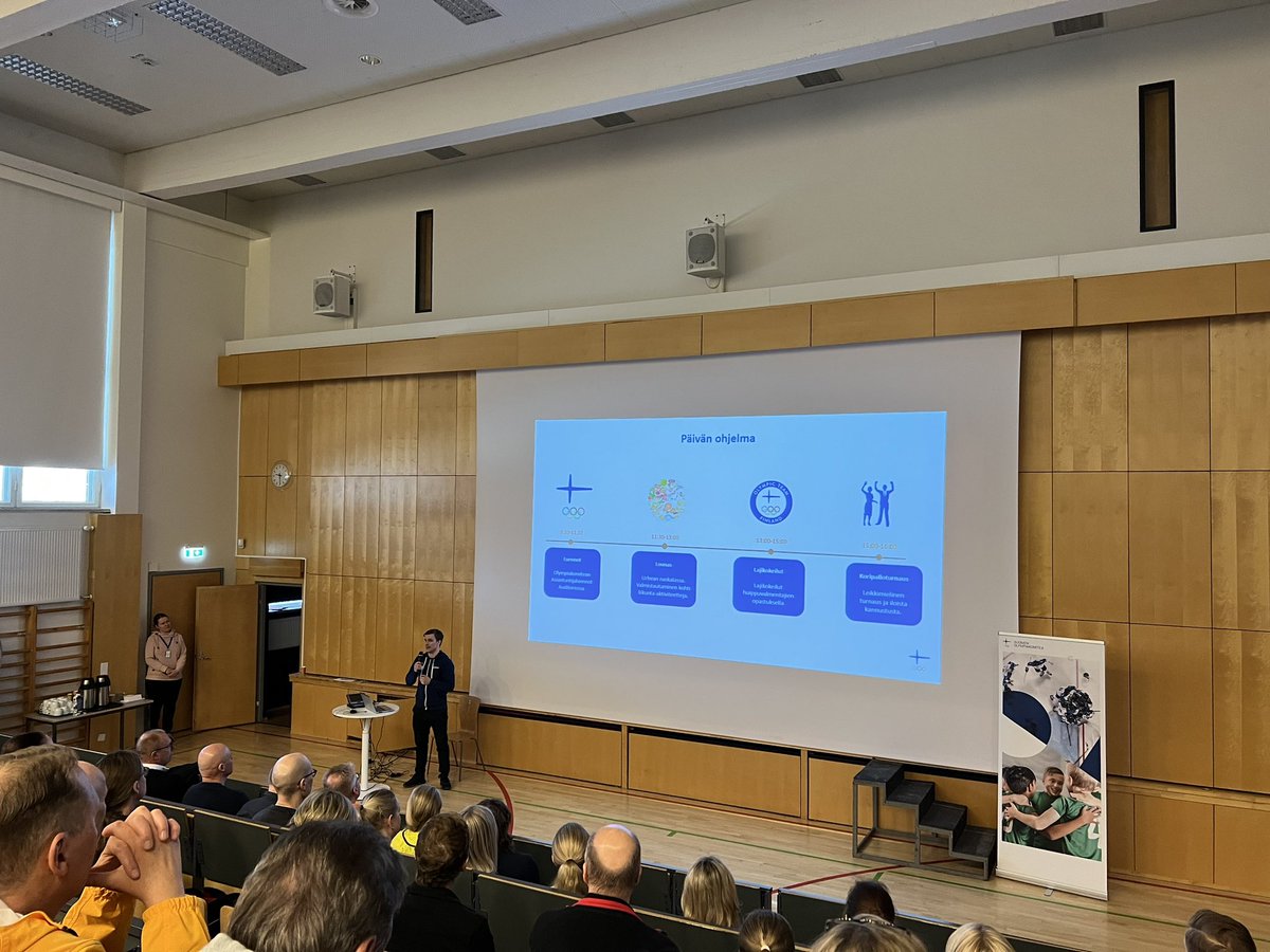 Vähän erilainen tyky-päivä tänään <a href="/Olympiakomitea/">Olympiakomitea</a>. 💪🏻

<a href="/STTKMikonkatu/">STTK</a>, <a href="/duunarit/">SAK</a>, <a href="/AkavaRy/">Akava</a>, <a href="/Elinkeinoelama/">EK</a>, @kuntatyonantaja ja Kirkon työmarkkinalaitos yhdessä Olympiakomiten opeissa.

#toimintakyky