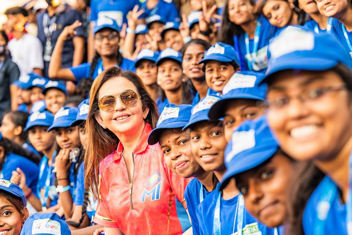 There might be a Jhulan or Harman in the stands today: Nita M. Ambani