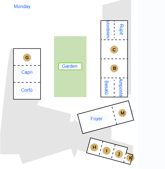 Registration is already open at the Alimara Hotel Foyer.

Are you a bit lost? 🤔 Check out the room map and don't hesitate to ask any of the organizing staff and the student volunteers, who will be more than glad to help!