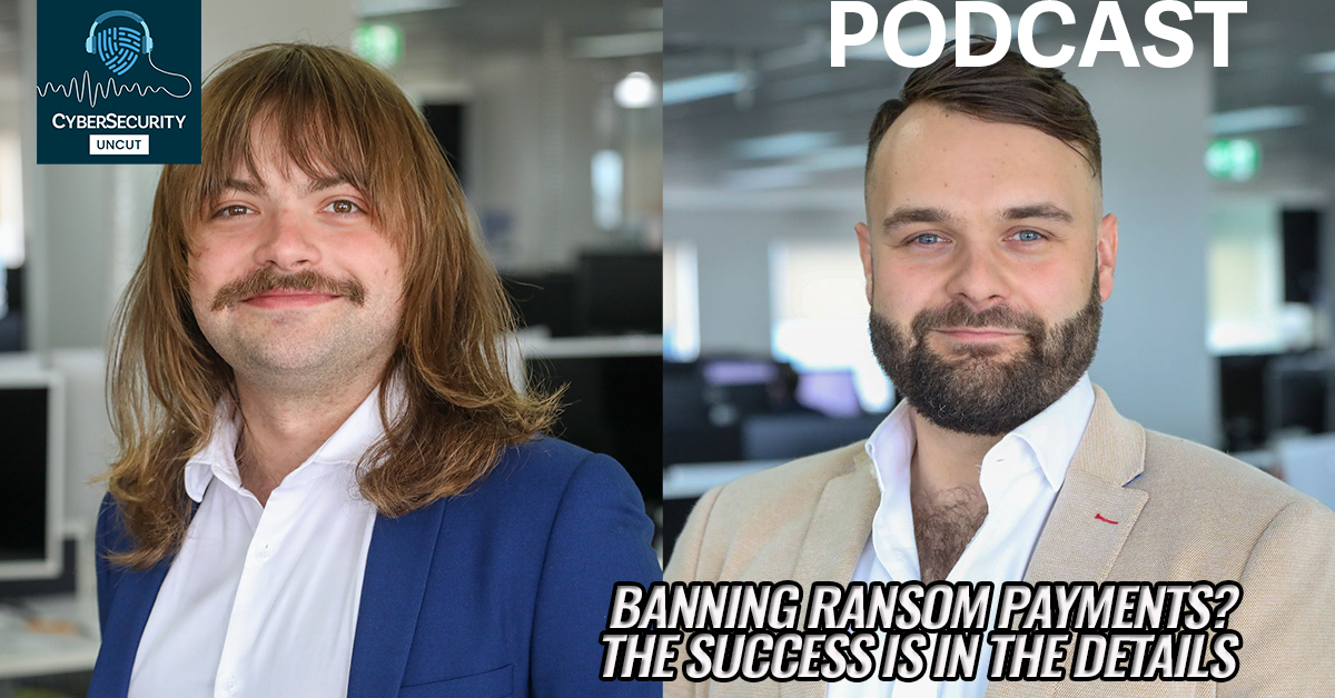 #PODCAST: Daniel Croft joins Liam Garman to unpack whether the Commonwealth should ban ransomware payments, before turning to discuss the future of artificial intelligence (AI) in #cybersecurity. Tune in: ow.ly/n83650NKhSR

#cyber #data #breach