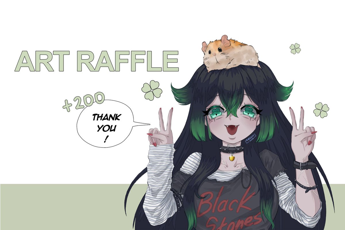 🌸#ARTRAFFLE 🌸
We reached +200,tysm to all my moots for the support!🌸
-----
Rules:
❥ like +RT
❥ follow (new #artmoots and #followers are welcomed!)
 ❥ comment with a pic of your Oc+pose(optional)
------
❥PRIZE
a bust up fully rendered
------
ENDS: June 5th
#freeart #artwt