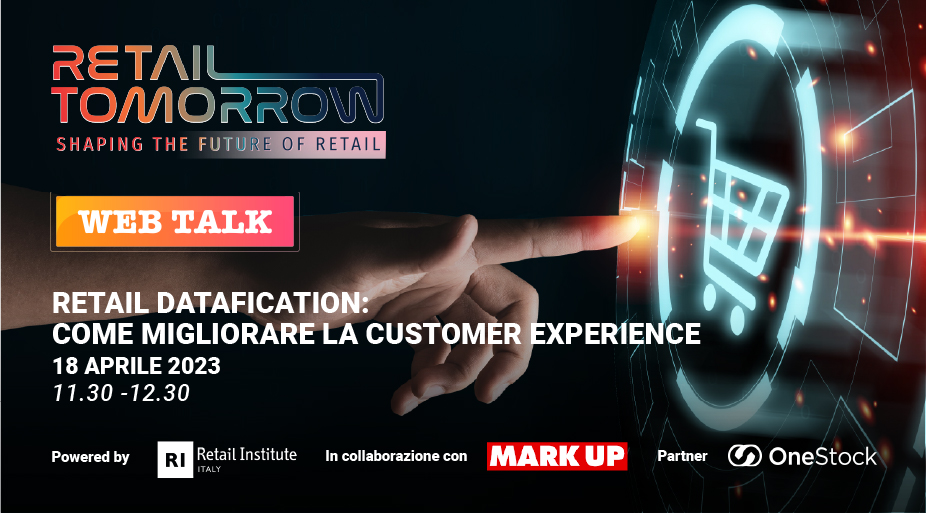 RetaiI_Italy's tweet image. #RetailTomorrow2023 🚀
Vi aspettiamo domani, ore 11.30, al #WebTalk &quot;𝗥𝗲𝘁𝗮𝗶𝗹 𝗗𝗮𝘁𝗮𝗳𝗶𝗰𝗮𝘁𝗶𝗼𝗻: 𝗰𝗼𝗺𝗲 𝗺𝗶𝗴𝗹𝗶𝗼𝗿𝗮𝗿𝗲 𝗹𝗮 𝗖𝘂𝘀𝘁𝗼𝗺𝗲𝗿 𝗘𝘅𝗽𝗲𝗿𝗶𝗲𝗻𝗰𝗲&quot; ➡ bit.ly/3lvYAB5