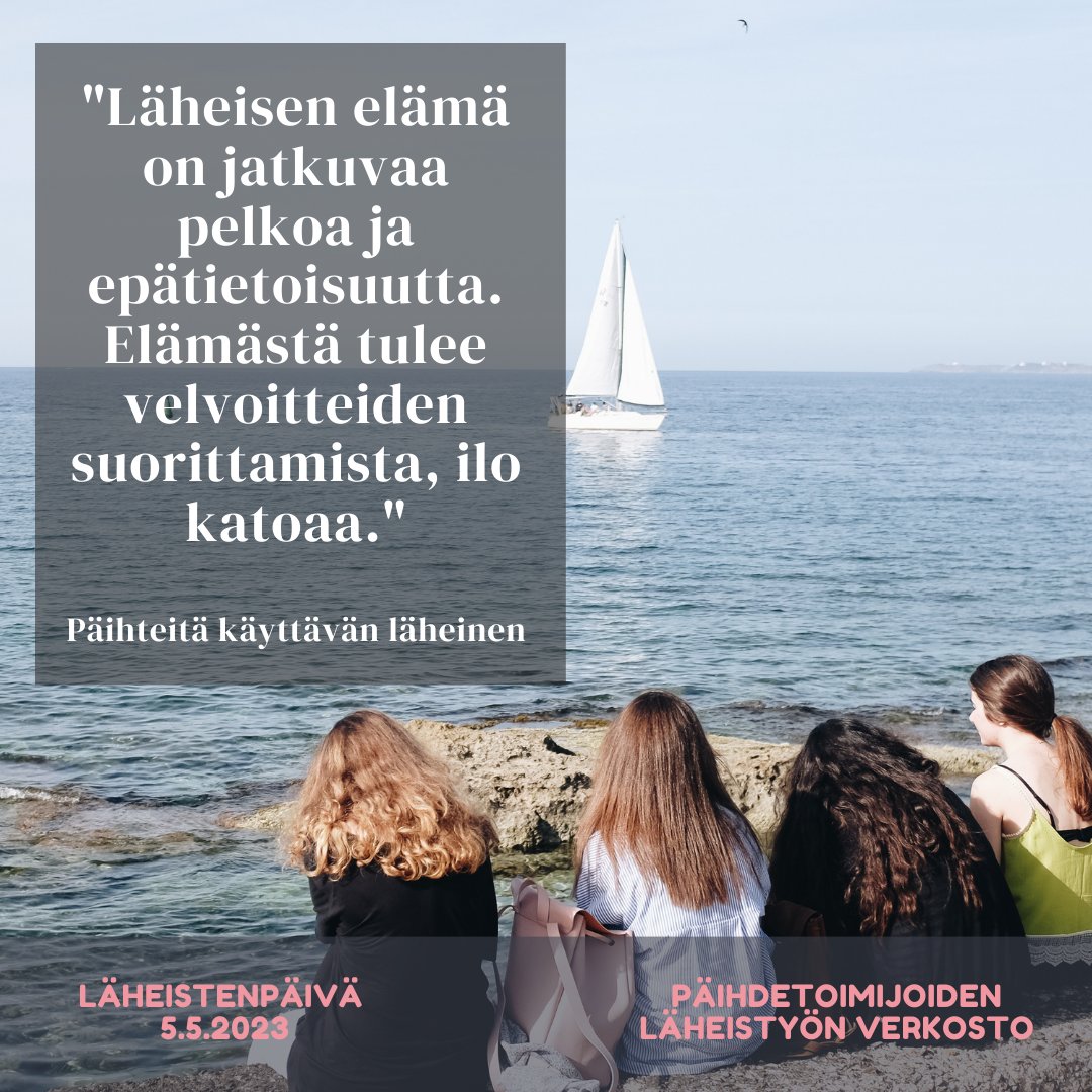Miten käsitellä viisaasti haastavia tunteita, joita läheisen ihmisen päihderiippuvuus herättää? 
Osallistu päihderiippuvaisen läheisten sekä ammattilaisten webinaareihin 2.5. sekä #Läheistenpäivä'än 5.5. #SalliTunteet

⭐️ Lue lisää ja ilmoittaudu mukaan: nuortenystavat.fi/ajankohtaista/…