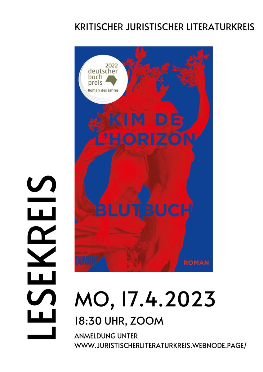 "Die Geschichte von der Frau,
die jemand werden wollte,
oder die Geschichte,
die das Kind der Blutbuche erzählt hätte,
um eine Blutbuche zu werden,
wenn es denn die Worte dafür gehabt hätte" (S. 100).

Heute mit Soziologin Dr. Charlotte Marx <a href="/ChrltteMrx/">chrltte_mrx</a>🔥