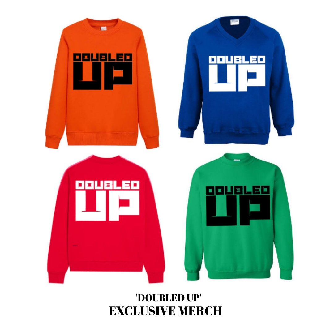 #DoubledUp Anniversary Exclusive Merches Still Available go #ShopNow 😤

Cc: @bdk_kingz