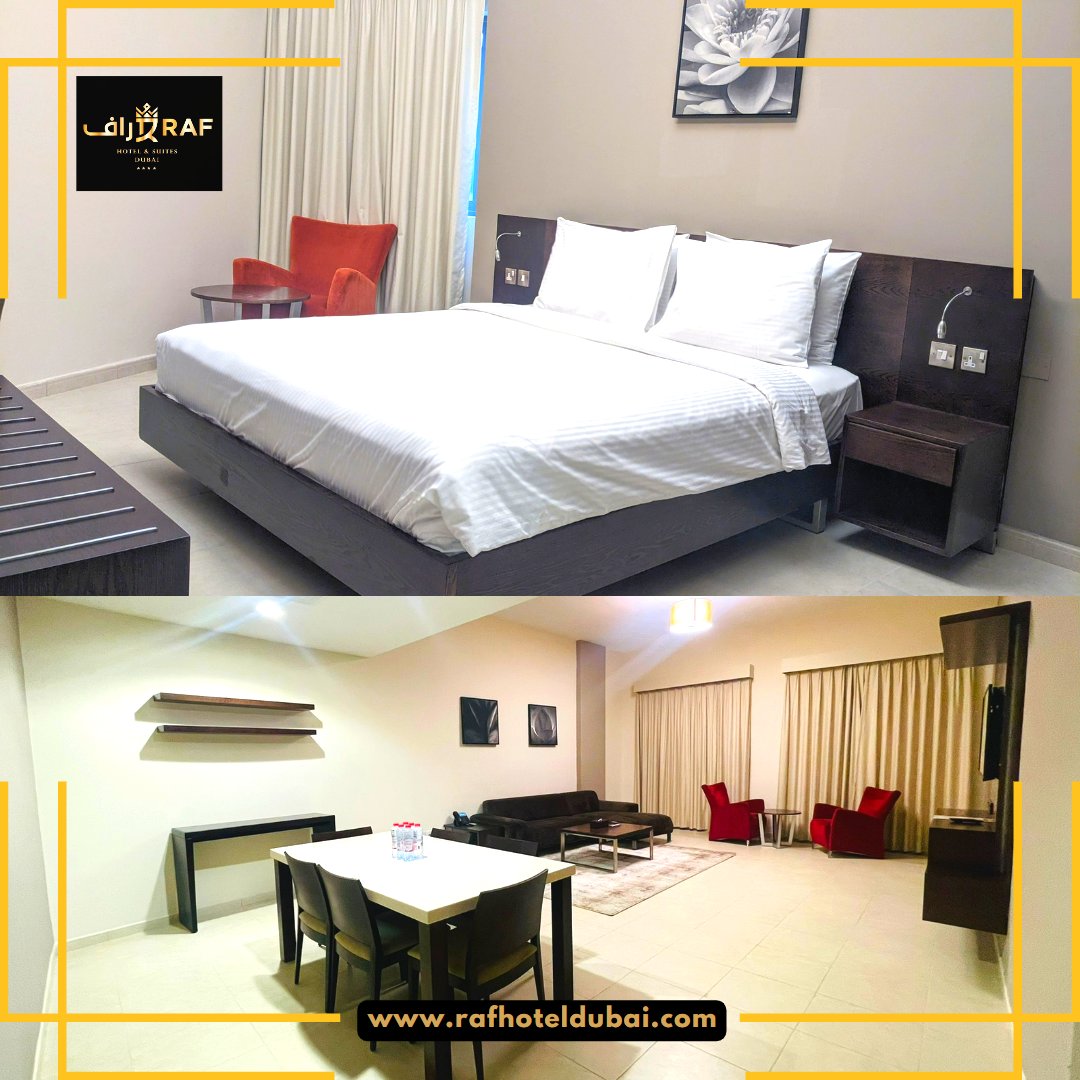 Treat your significant other to a staycation for two at RAF Hotel & Suites Dubai❤️

#eidulfitr2023 #Eid2023 #EidInDubai #eidholidays #EidVacation #EidOffer #eiddiscount #RafHotelDubai #Dubai #RafHotelAndSuites #HotelApartments #HotelsInDubai #VisitDubai #RAFHotelApartments