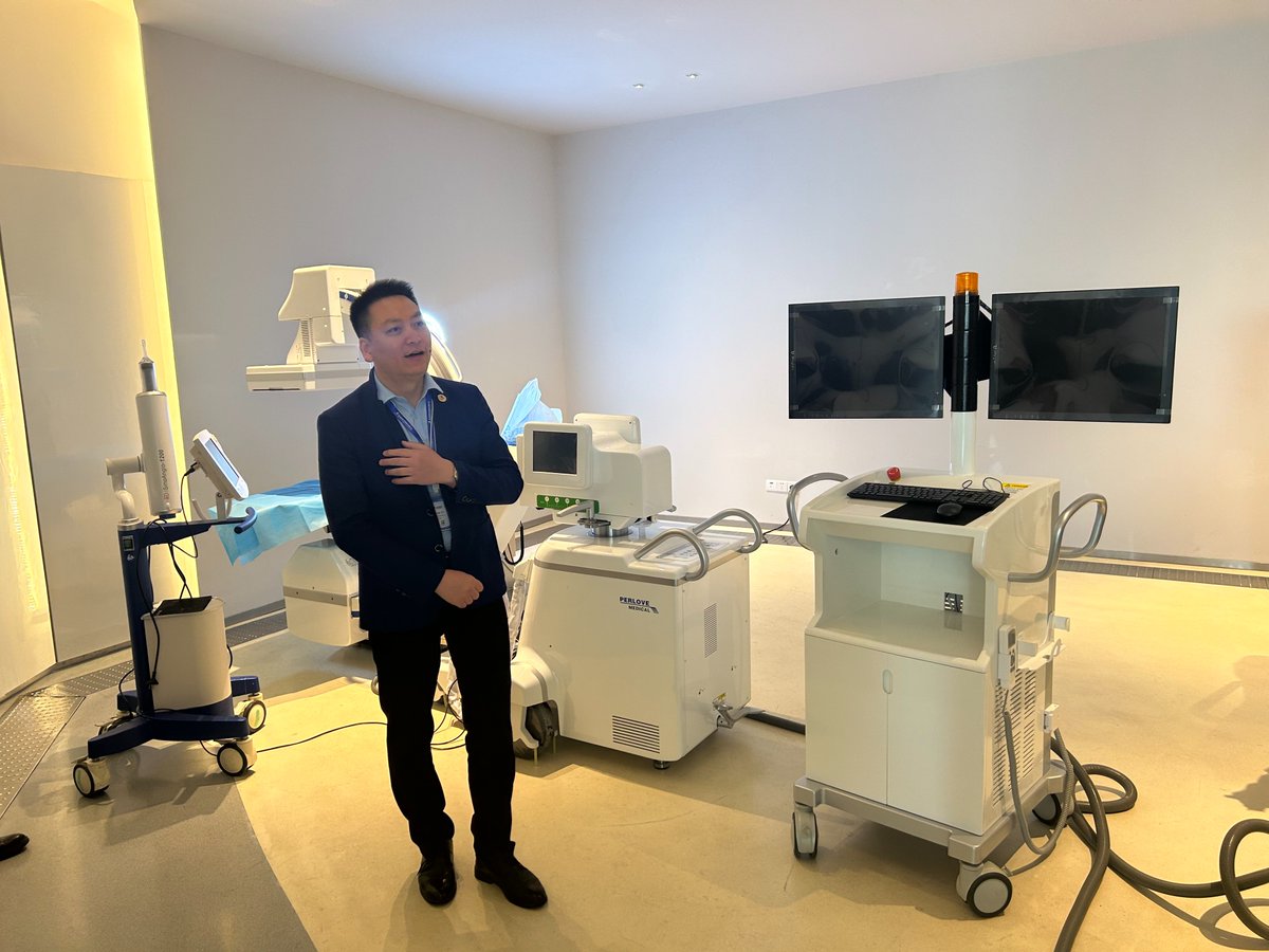 PerloveMedical's tweet photo. Thanks Mr. Qin, Director of After-Sales Service Department, for giving this accessible and professional training about the #interventional #carm model #PLX7100A,which has various functions, are specifically for the treatment of vascular diseases. https://t.co/qJyBig1Tqw